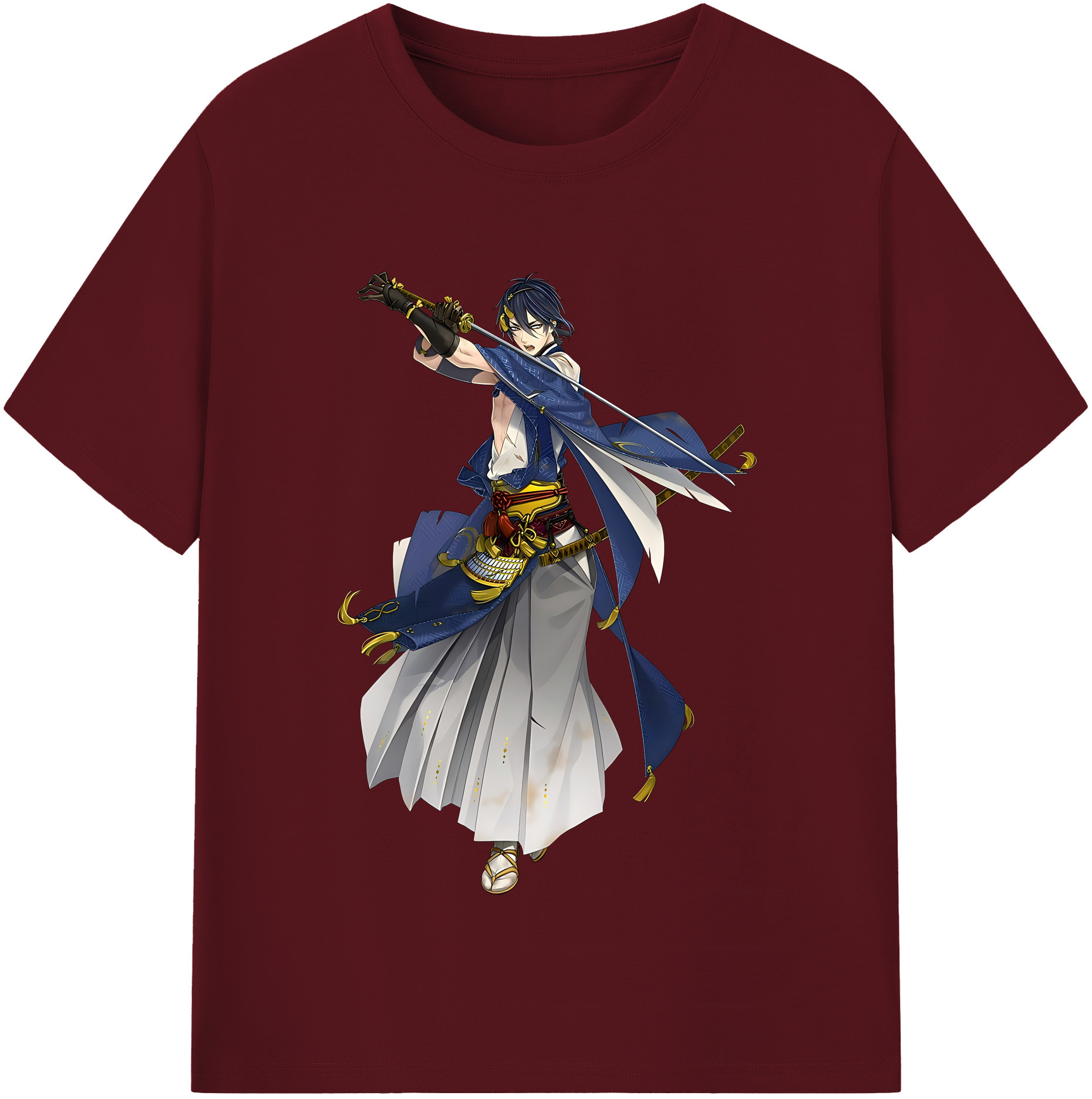 （画像用） 刀剣乱舞 Touken Ranbu 綿100％半袖Tシャツ（フロントプリント）